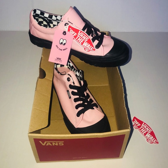 NWT VANS STYLE 29 LAZY OAF ALMOND BLOSSOM SHOES - Picture 6 of 6